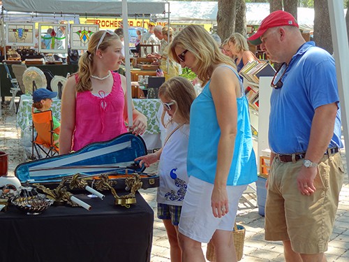 Antique show, St Simons Island