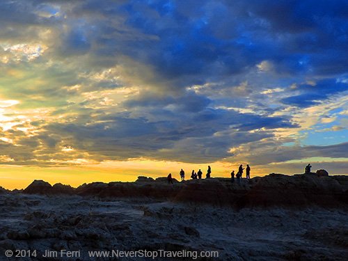 Foto Friday - USA - SD - Badlands at dawn
