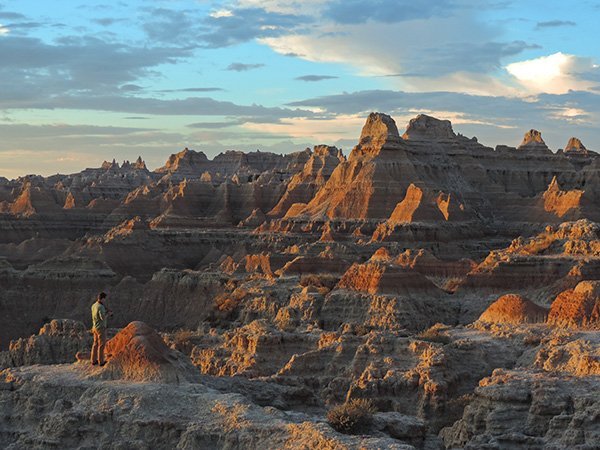 Foto Friday - -sunrise in a rugged, rocky terrain