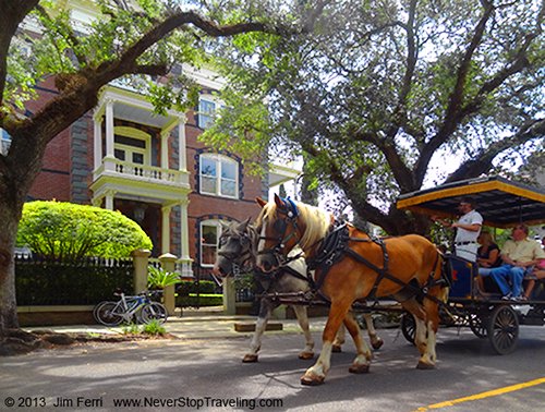 Foto Friday - a horse-drawn carriage in Charleston, South Carolina, USA