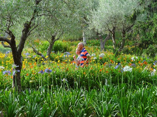 Foto Friday - people in a park, Barcelona, Spain