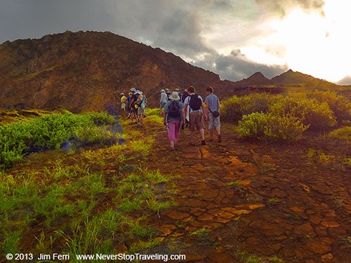 Foto Friday - hikers, Galapagos Islands, Ecuador