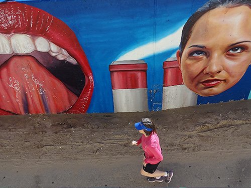 Foto Friday - jogger, Chicago, Illinois, USA