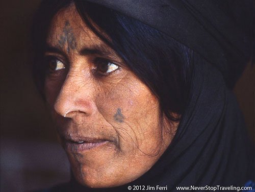 Foto Friday - Bedouin woman at Qasr Amra, Jordan