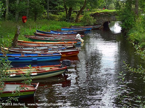 Foto Friday - boats in a river, Killarney National Park, Ireland