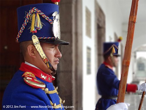 Foto Friday - Presidential Guards, Quito, Ecuador