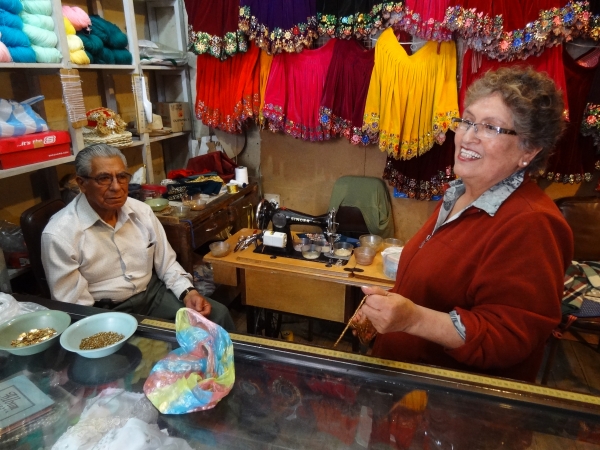 Foto Friday - A seamstress in her shop