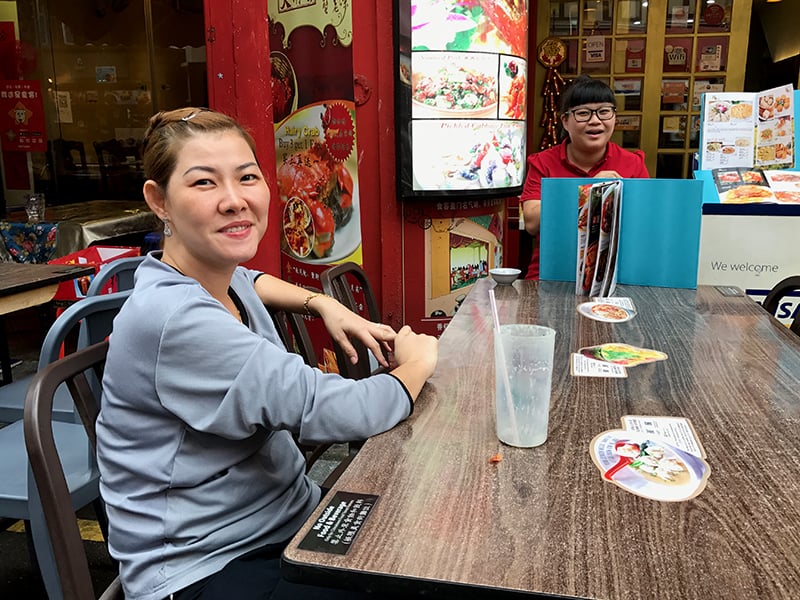 hawker centers in Singapore