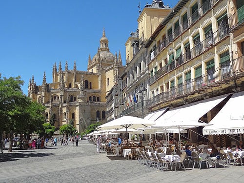 Segovia, Spain, a great place for tourists
