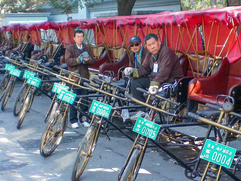drivers on Beijing hutong tours