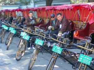 pedicab drivers in Beijing