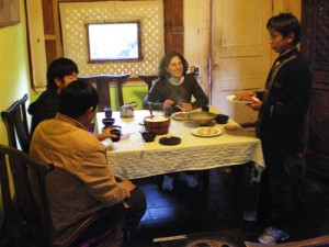 Lunch at Restaurant No. 8, Lijiang