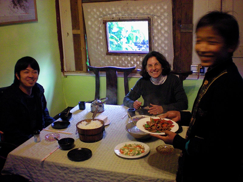 Lunch at Restaurant No. 8, Lijiang