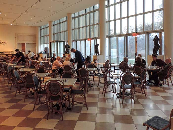 people at tables in one of the Best Restaurants in New York City Museums