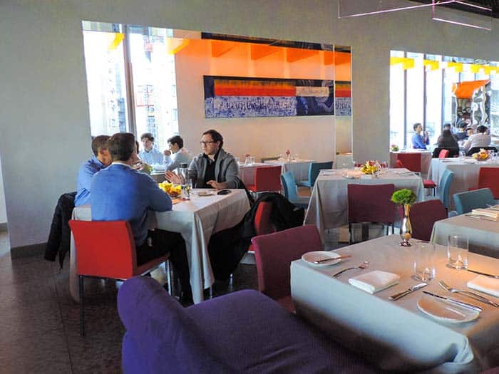 people at a table at one of the Best Restaurants in New York City Museums