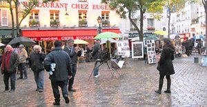 Montmartre, Paris and the Crepe King