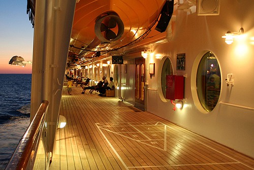 a ship's deck