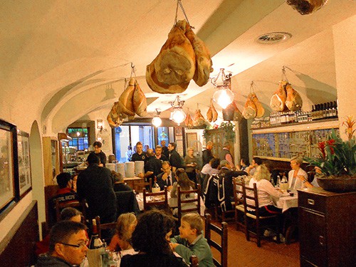 Il Latini / photo: Dan Rosenthal Florence Restaurants
