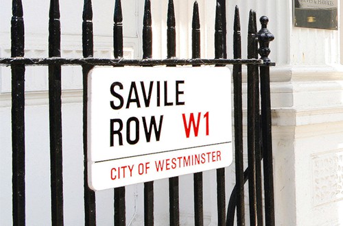 saville row sign