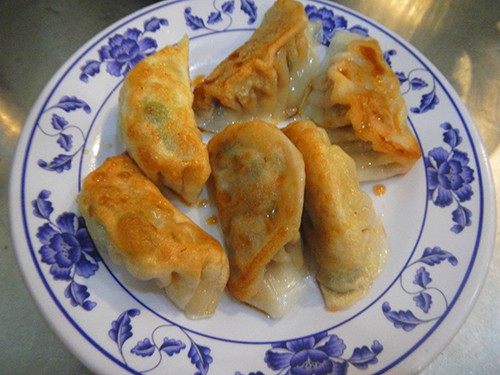 plate of dumplings - best dumplings in Chinatown