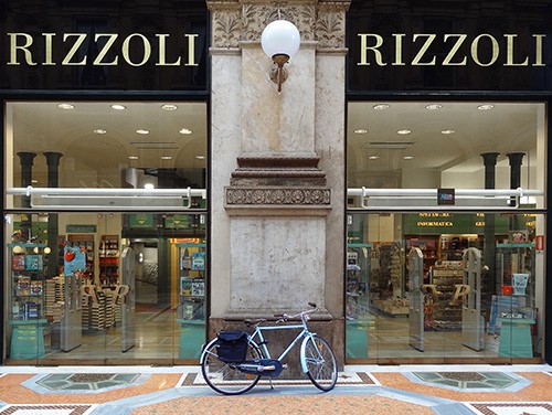 Rizzoli bookstore in Vittorio Emanuele II Galleria