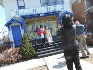 The former Motown Records headquarters in Detroit