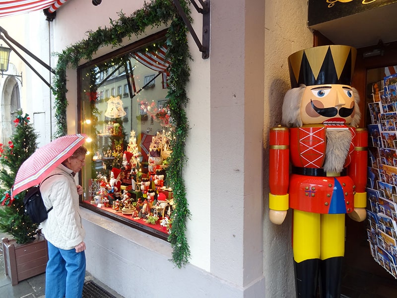 a shop seen on Christmas river cruises