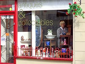 The Curiosity Shop,seen along the Northern Ireland coast road