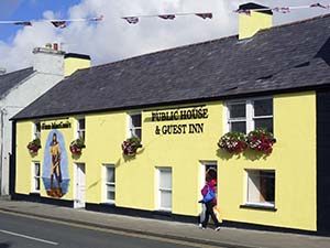 Main Street, Bushmills in Ireland