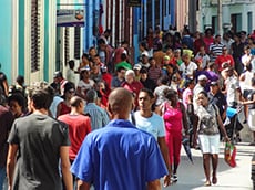 Calle Heredia in Cuba