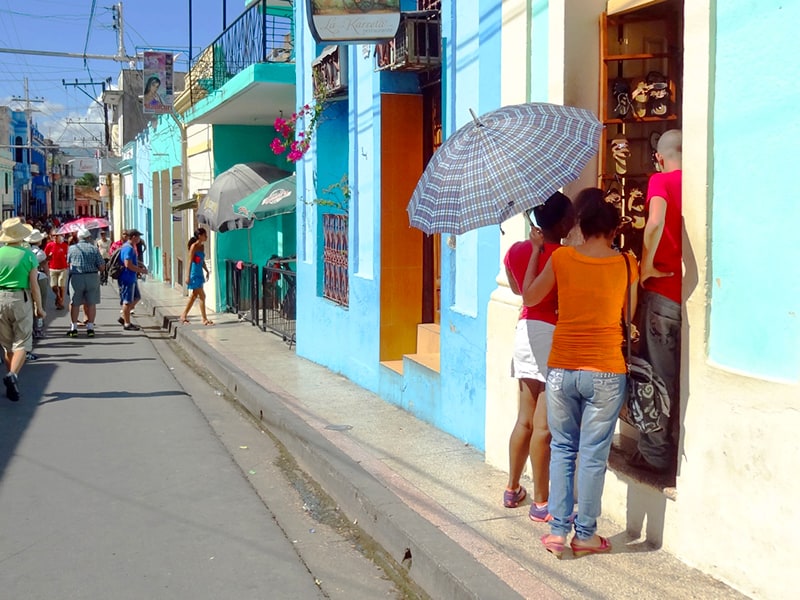 Calle Aguilera in Santiago de Cuba