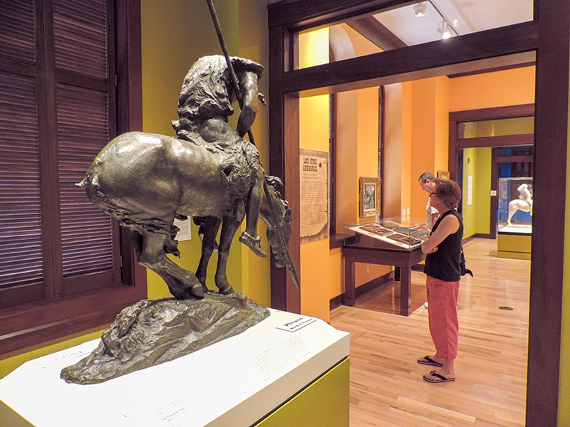 people in an art museum - things to do in the Finger Lakes