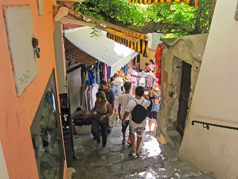 a street in Positano