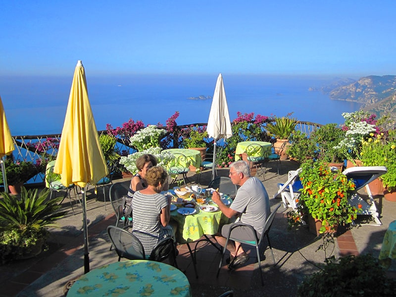 people having breakfast