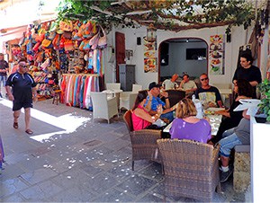 cafe in Lindos