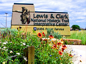 sign outside a museum