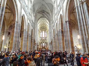 interior of a cathedral