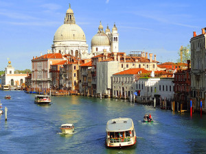 a canal in Venice
