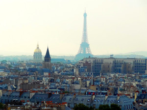 teh Eiffel tower