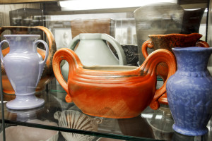 pottery in a Museum near the Mississippi River