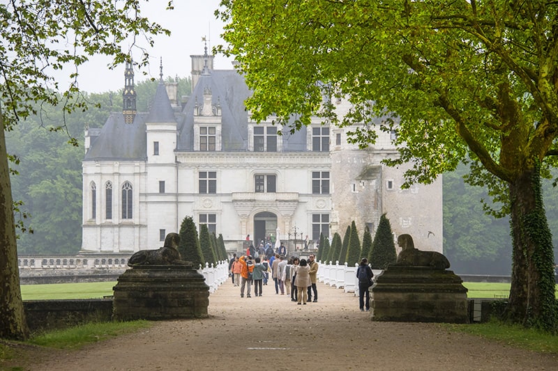 A chateau in the Loire, one of the places to visit in France