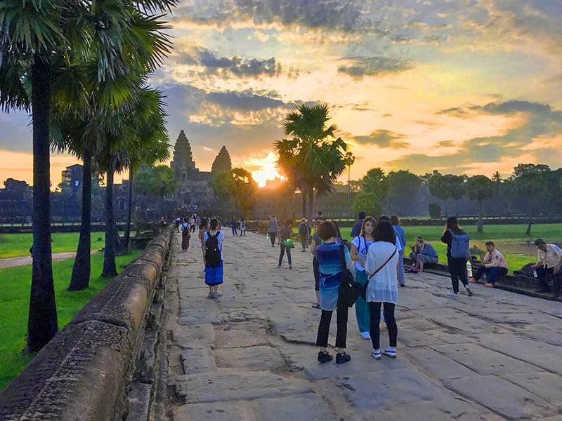 Sunrise at Angkor Wat