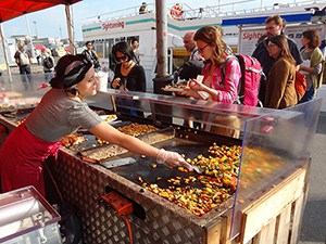 food vendors in Helsinki, Finland in Scandinavia