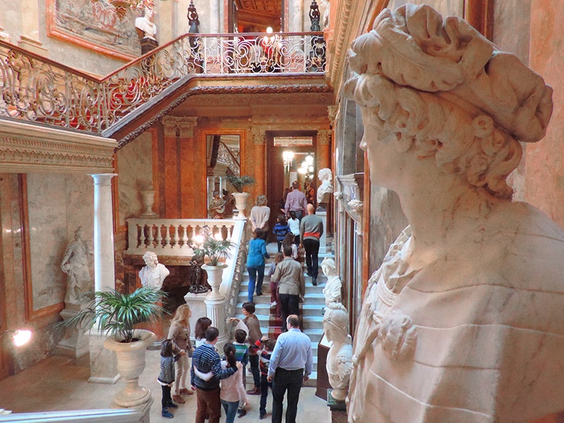 people in Museo Cerralbo, one of the things to do in Madrid