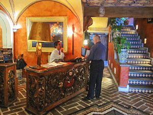 a hotel to save on hotel costs