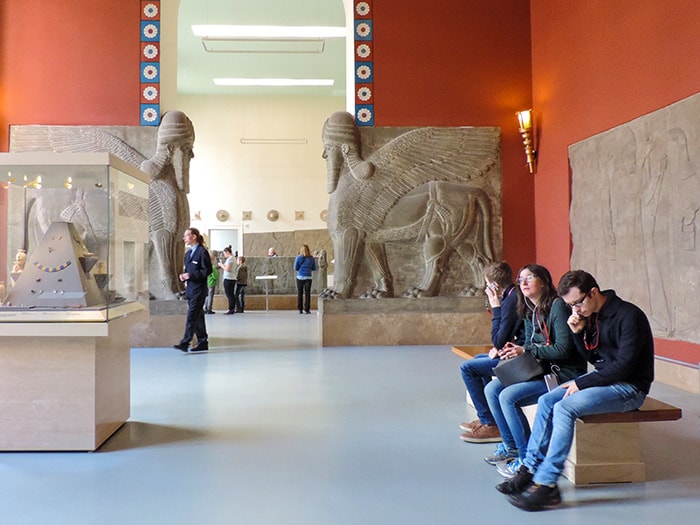 people visiting the Pergamon Museum, one of The Best Things To Do In Berlin, Germany
