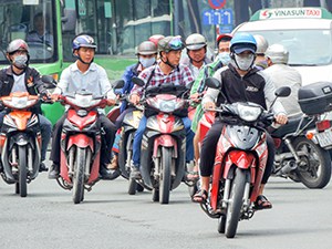 motorbikes - best city in Vietnam