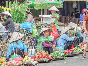 an Asian market - best city Vietnam