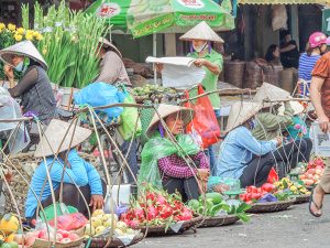 an Asian market - best city Vietnam