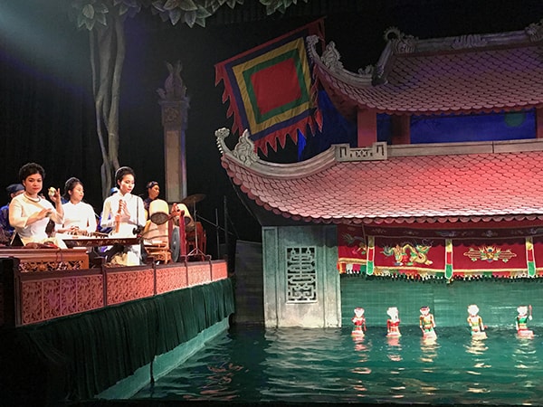a puppet show - best city in Vietnam